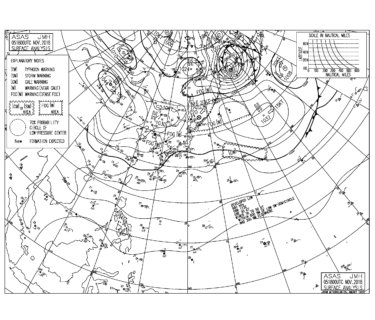 千葉と湘南はうねりの弱い一日 土曜は南西の風が強まりそう 11 6 週末サーファーのための波乗り気象学