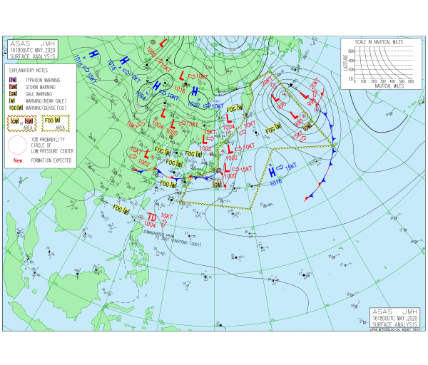 台風1号は台湾の南で熱帯低気圧へ 次は火曜の午後が狙い目 5 17 週末サーファーのための波乗り気象学