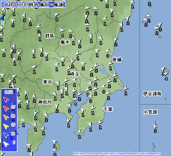 アメダス風
