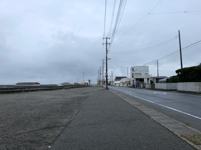 千倉の駐車場