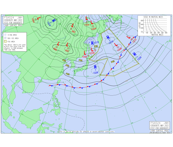 沿岸波浪予想図(FWJP)に描かれた謎の生物を追いかける【2022.5.3】|週末サーファーのための波乗り気象学