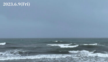 台風3号の南～南西うねりは週明けになりそうか⁈【2023.6.9】