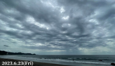 太平洋高気圧の勢力が強まって沖縄・奄美は梅雨明け間近⁈【2023.6.23】